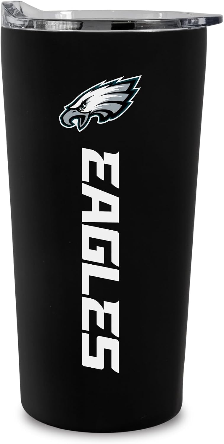 Rico Industries Football Soft Touch, Easy Grip Tumbler
