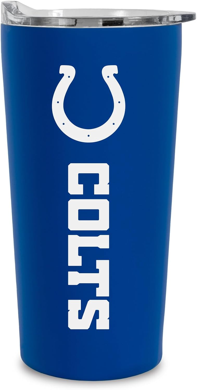 Rico Industries Football Soft Touch, Easy Grip Tumbler
