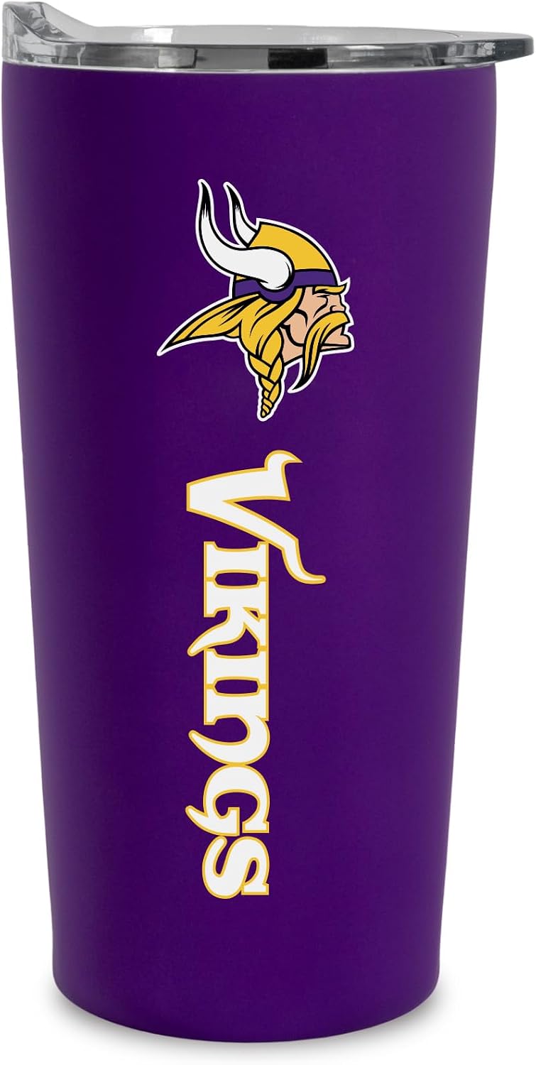Rico Industries Football Soft Touch, Easy Grip Tumbler