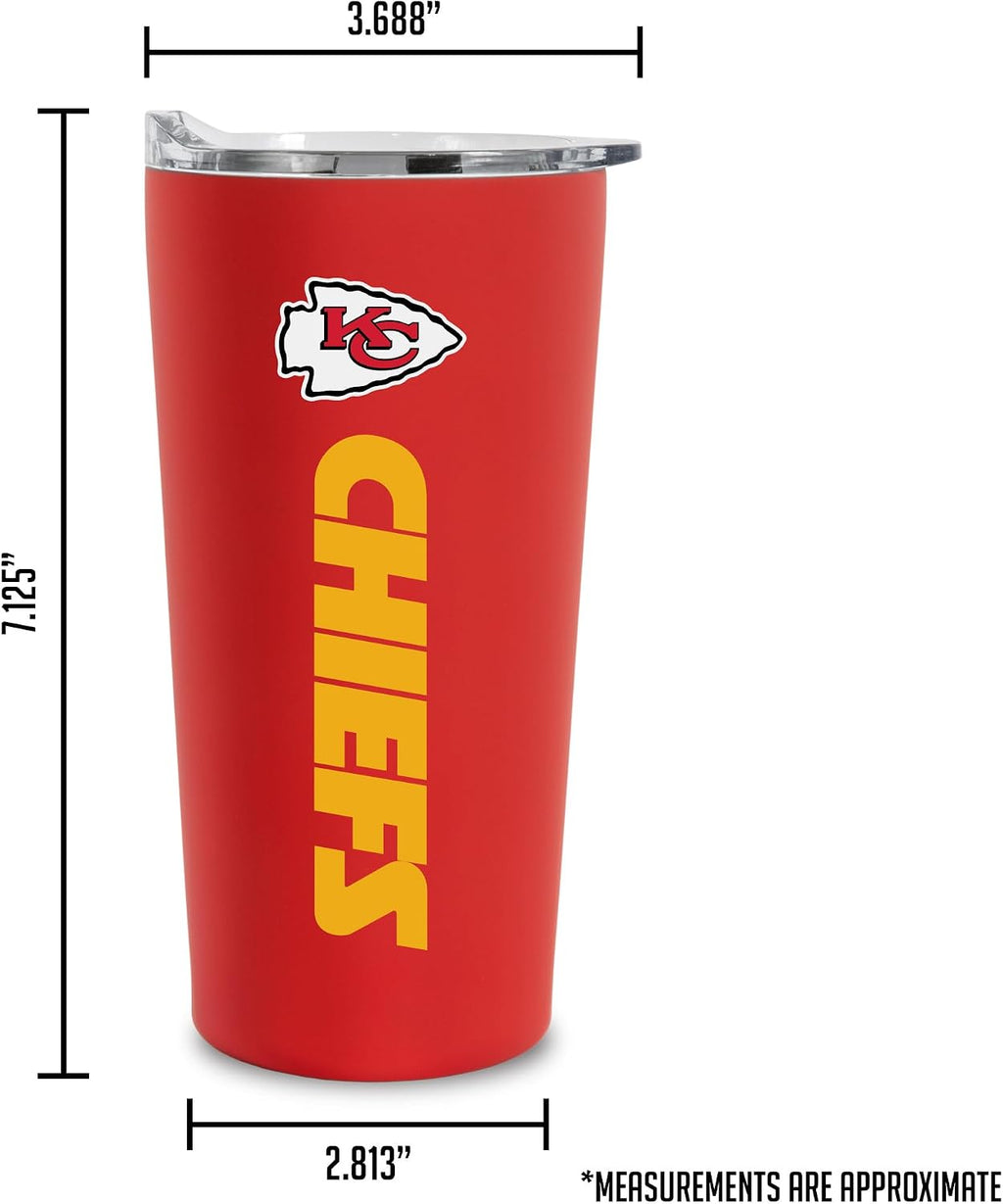 Rico Industries Football Soft Touch, Easy Grip Tumbler