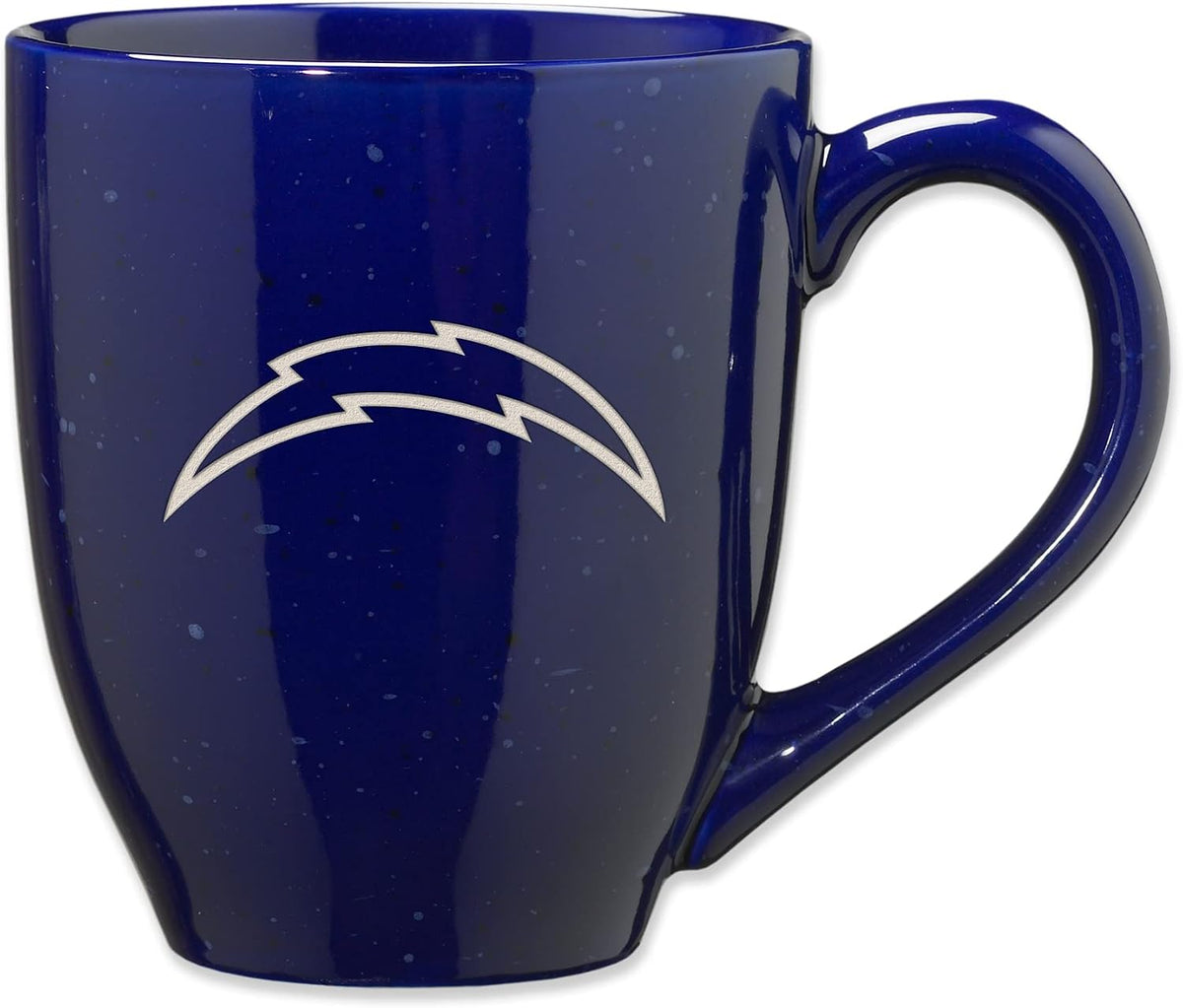 Rico Industries Football 16 oz Team Color Laser Engraved Speckled Ceramic Coffee Mug