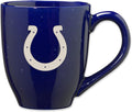 Rico Industries Football 16 oz Team Color Laser Engraved Speckled Ceramic Coffee Mug