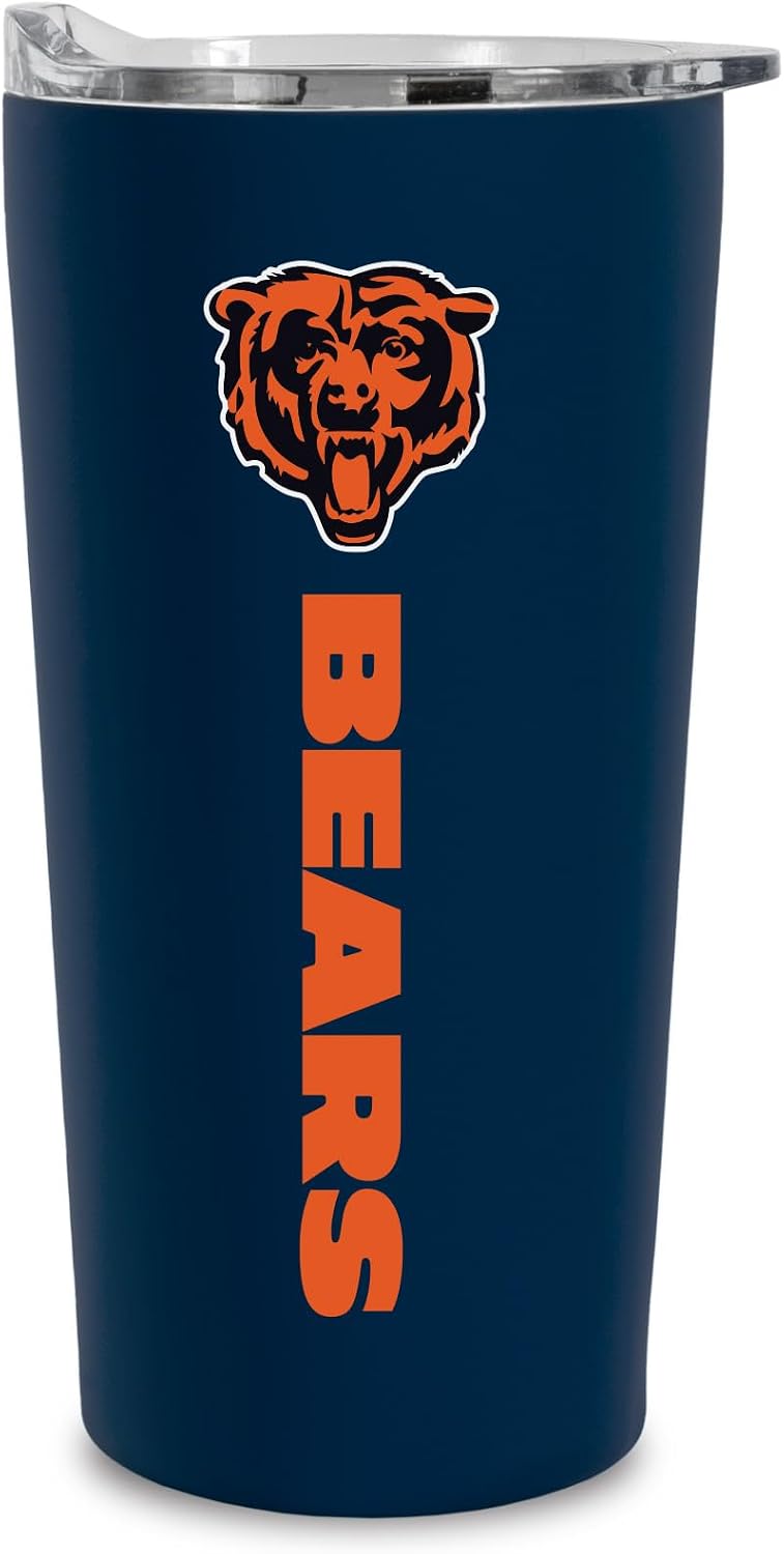 Rico Industries Football Soft Touch, Easy Grip Tumbler