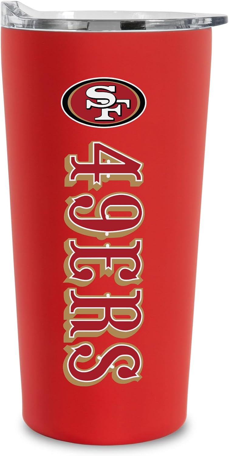 Rico Industries Football Soft Touch, Easy Grip Tumbler