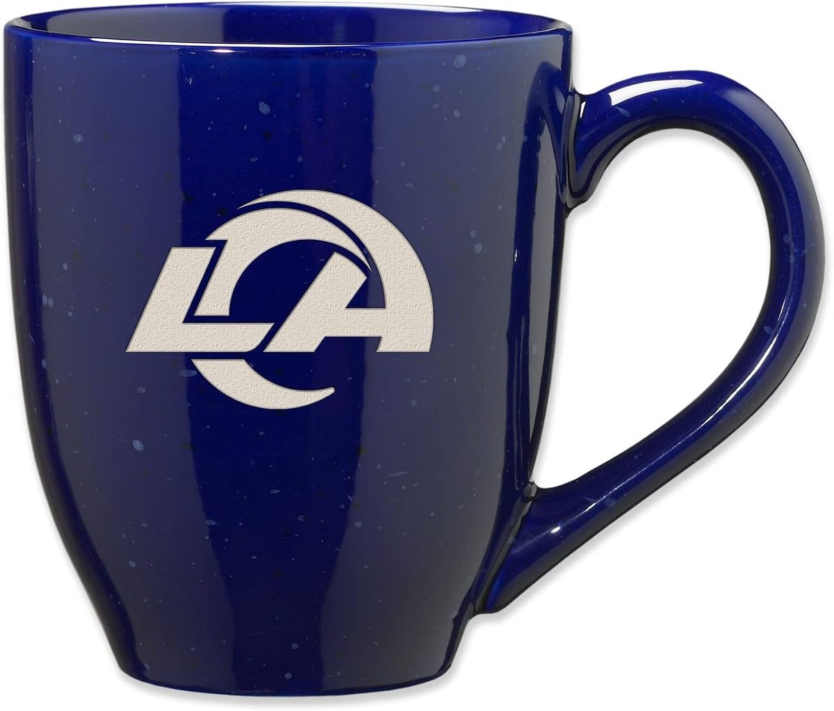 Rico Industries Football 16 oz Team Color Laser Engraved Speckled Ceramic Coffee Mug