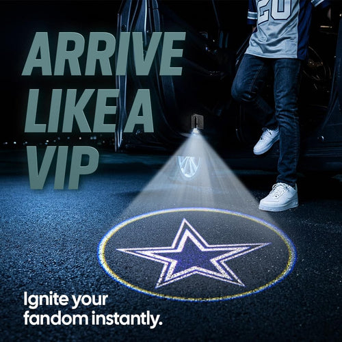 Dallas Cowboys LED Car Door Lights Logo Projector Puddle Light