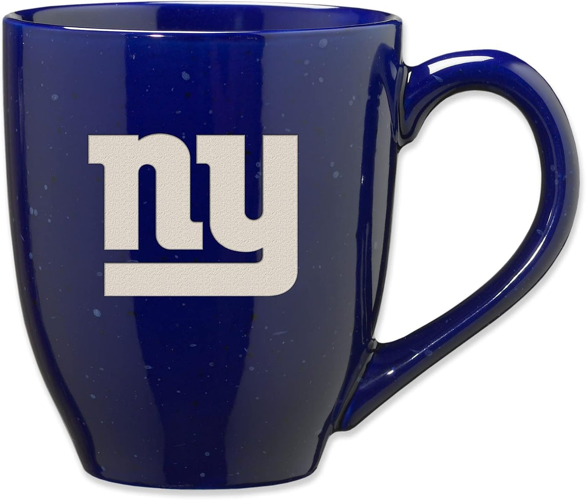 Rico Industries Football 16 oz Team Color Laser Engraved Speckled Ceramic Coffee Mug