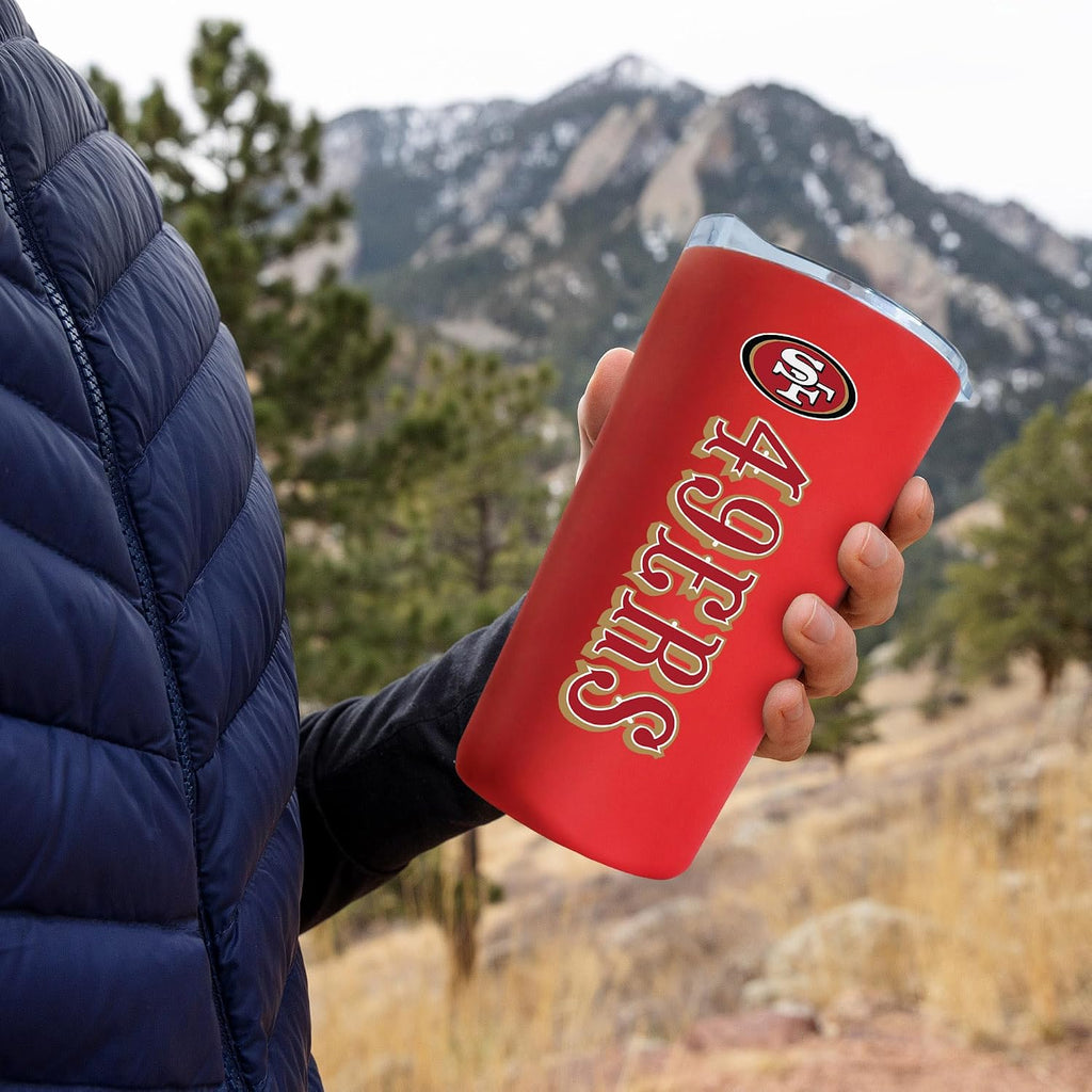 Rico Industries  Football Soft Touch, Easy Grip Tumbler